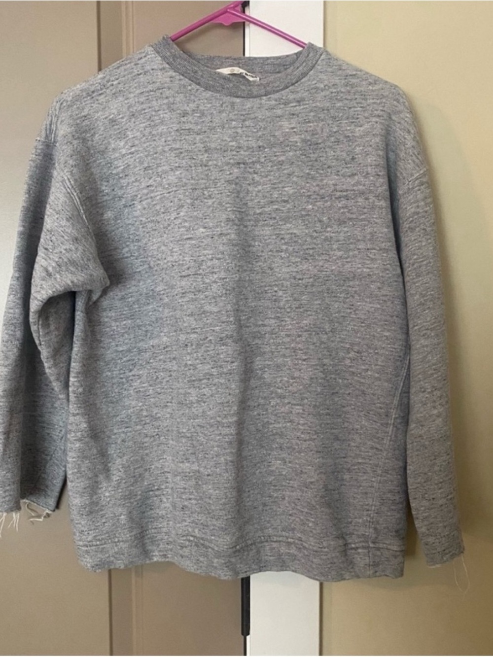 Golden Goose Men's Crewneck Sweater in Heather Gray